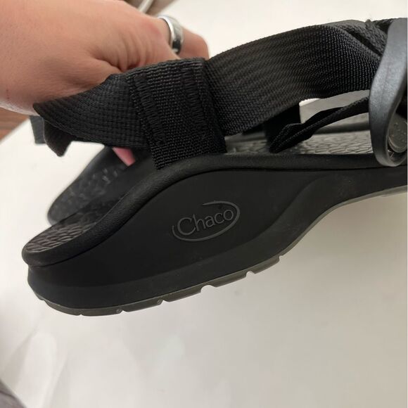 Chaco Updraft Bulloo Men’s Hiking Outdoor Adjustable Strap Sandals Black Size 12 main image 4